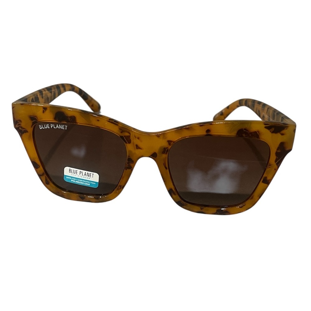 Blue Planet Adela Tortoiseshell Frame Sunglasses NEW
